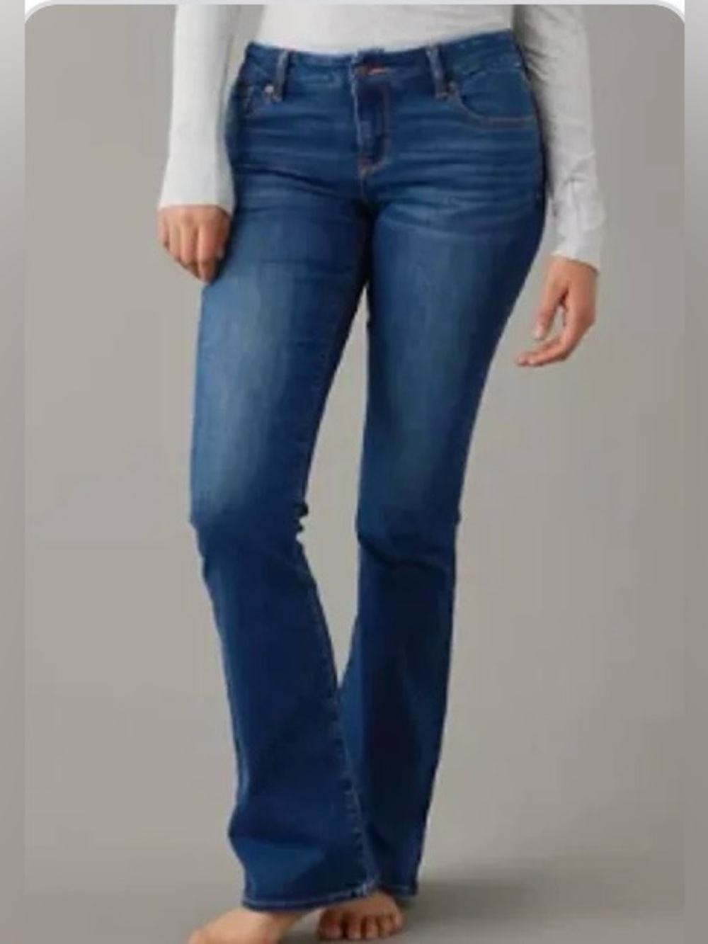 AMERICAN EAGLE Curvy Kick Boot jeans size women’s 8